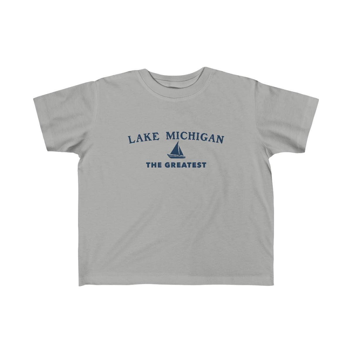 'Lake Michigan The Greatest' T-Shirt | Toddler Short Sleeve - Circumspice Michigan