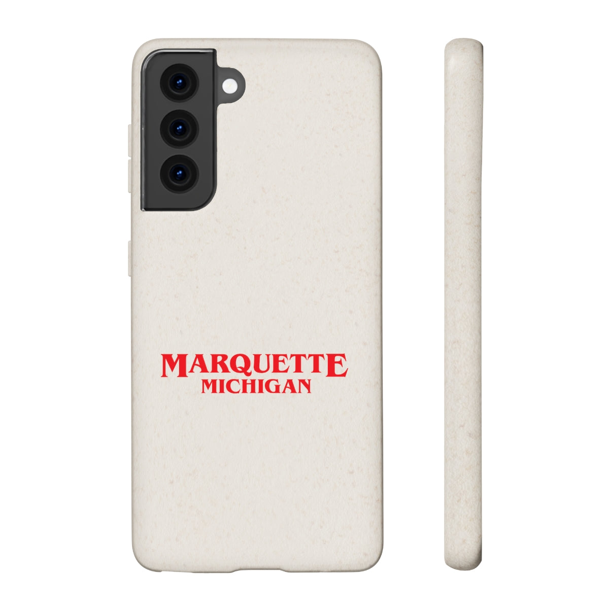 'Marquette Michigan' Phone Cases (1980s Drama Parody) | Android & iPhone