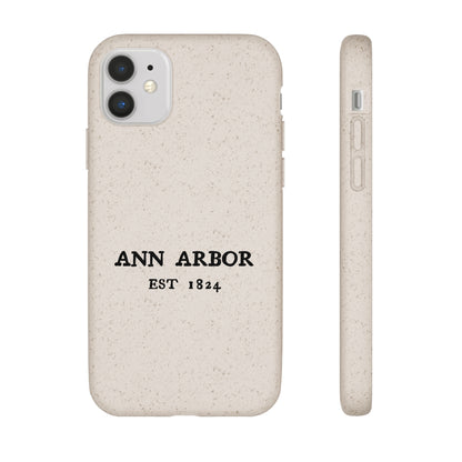 'Ann Arbor EST 1824' Phone Cases | Android & iPhone