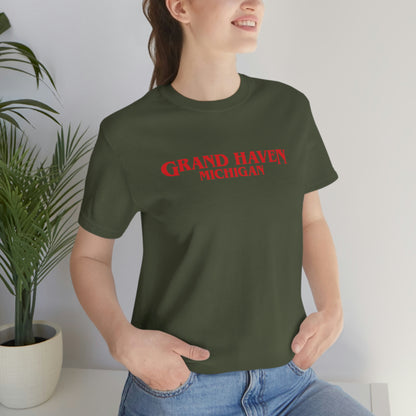 'Grand Haven Michigan' ' T-Shirt (1980s Drama Parody) | Unisex Standard Fit