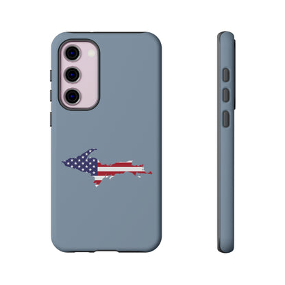 Michigan Upper Peninsula Tough Phone Case (B-24 Liberator w/ UP USA Flag Outline) | Samsung & Pixel Android