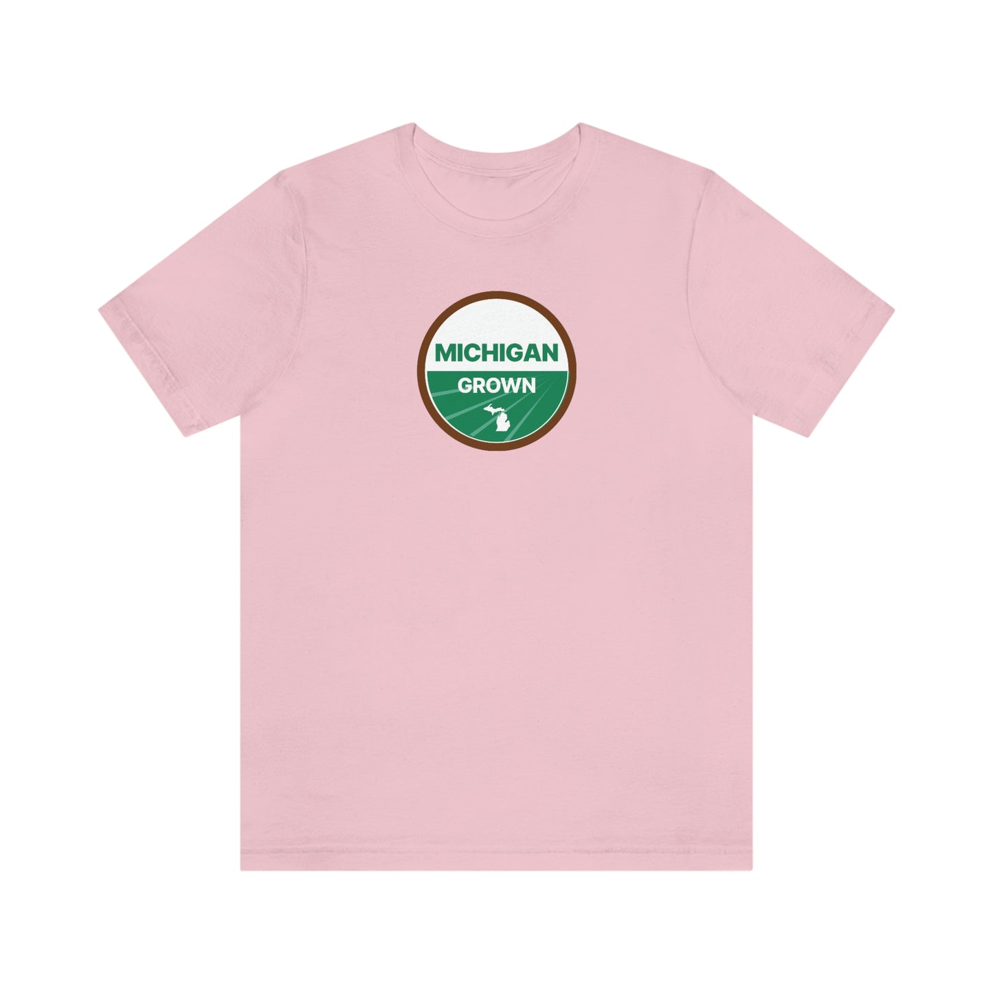 'Michigan Grown' T-Shirt (Agricultural Certification Parody) | Unisex Standard Fit