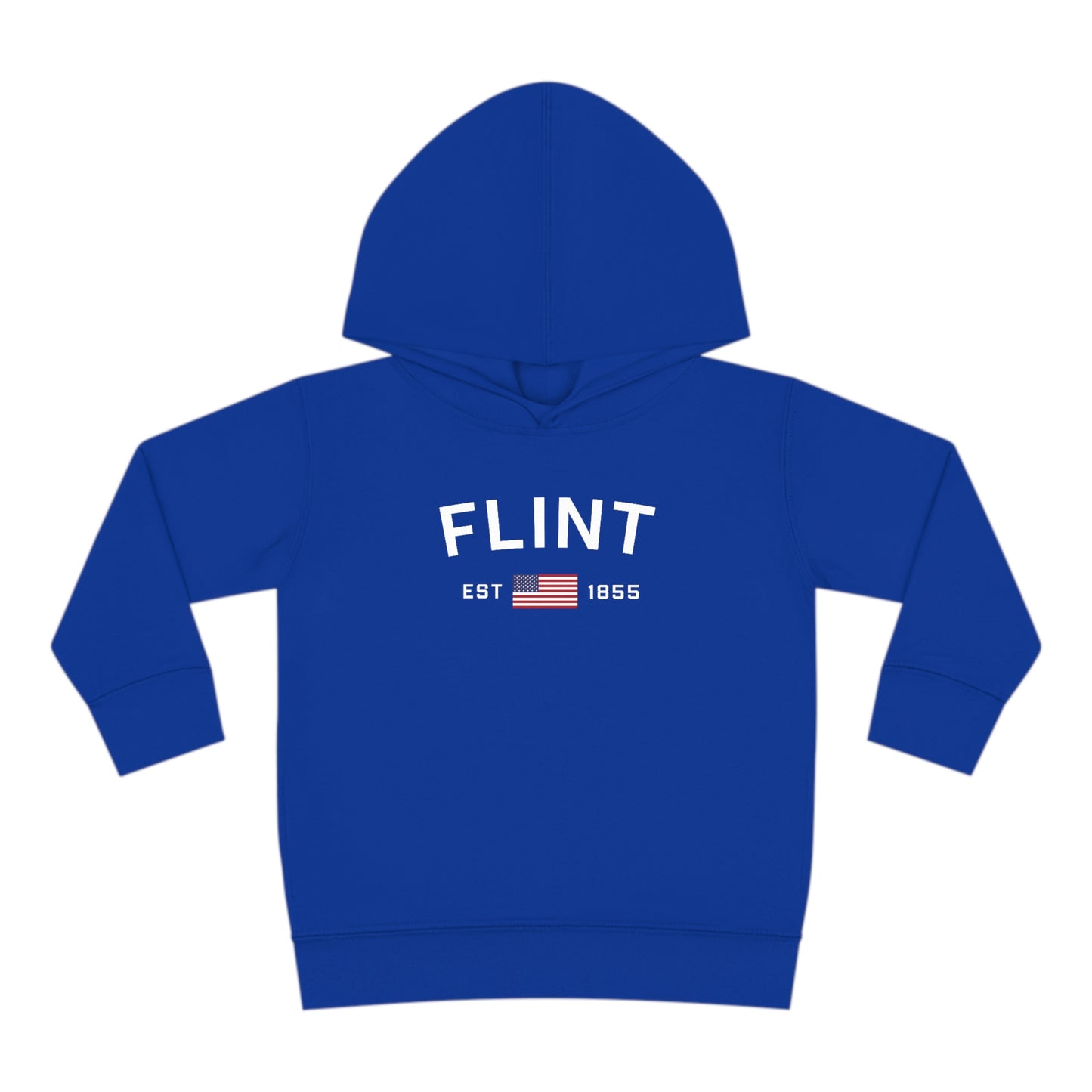 'Flint EST 1855' Hoodie (Whimsical Sans Font) | Unisex Toddler