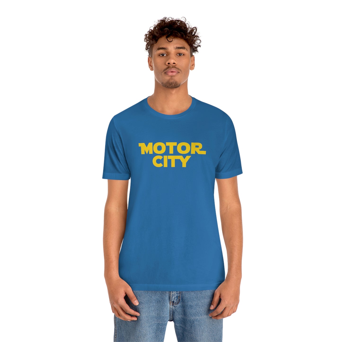 'Motor City' T-Shirt (1970s Epic Sci-Fi Parody) | Unisex Standard Fit