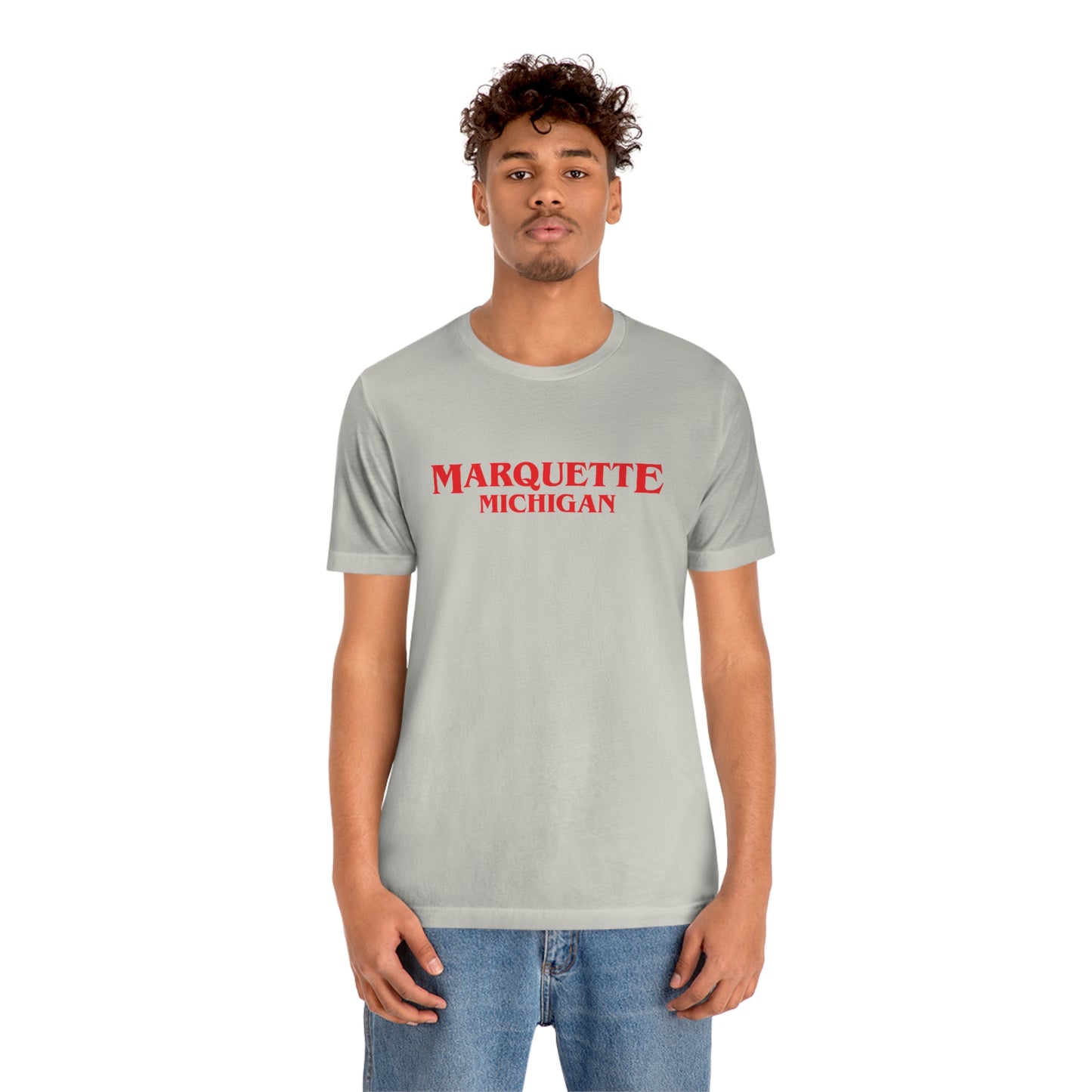 'Marquette Michigan' ' T-Shirt (1980s Drama Parody) | Unisex Standard Fit