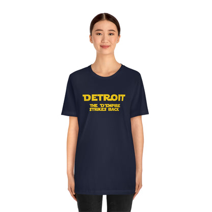 'Detroit the D'Empire Strikes Back' T-Shirt (1970s Sci-Fi Parody) | Unisex Standard Fit