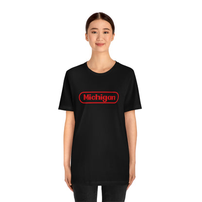 'Michigan' T-Shirt (Video Game Parody) | Unisex Standard Fit