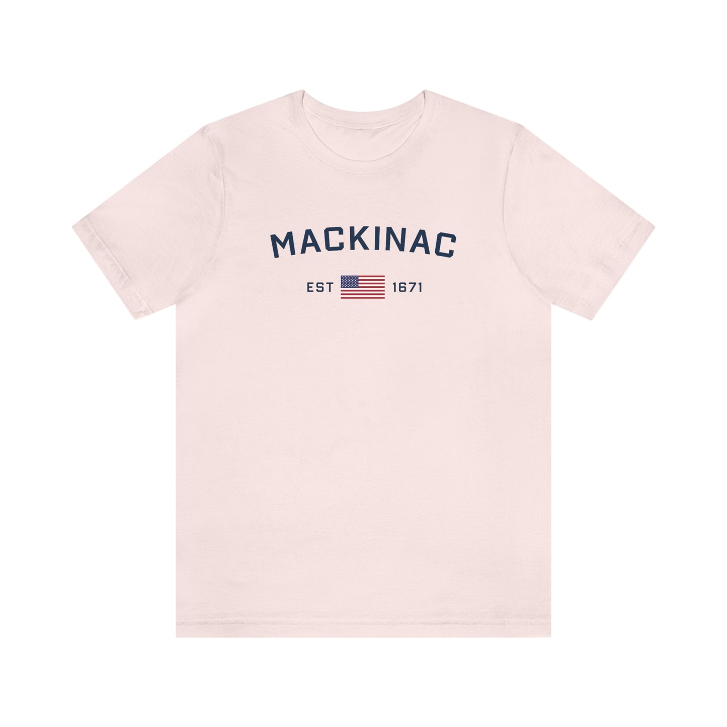 'Mackinac EST 1671' T-Shirt | Unisex Standard Fit