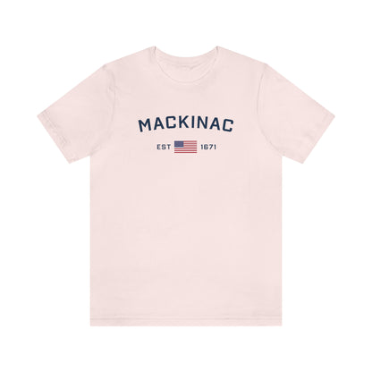 'Mackinac EST 1671' T-Shirt | Unisex Standard Fit