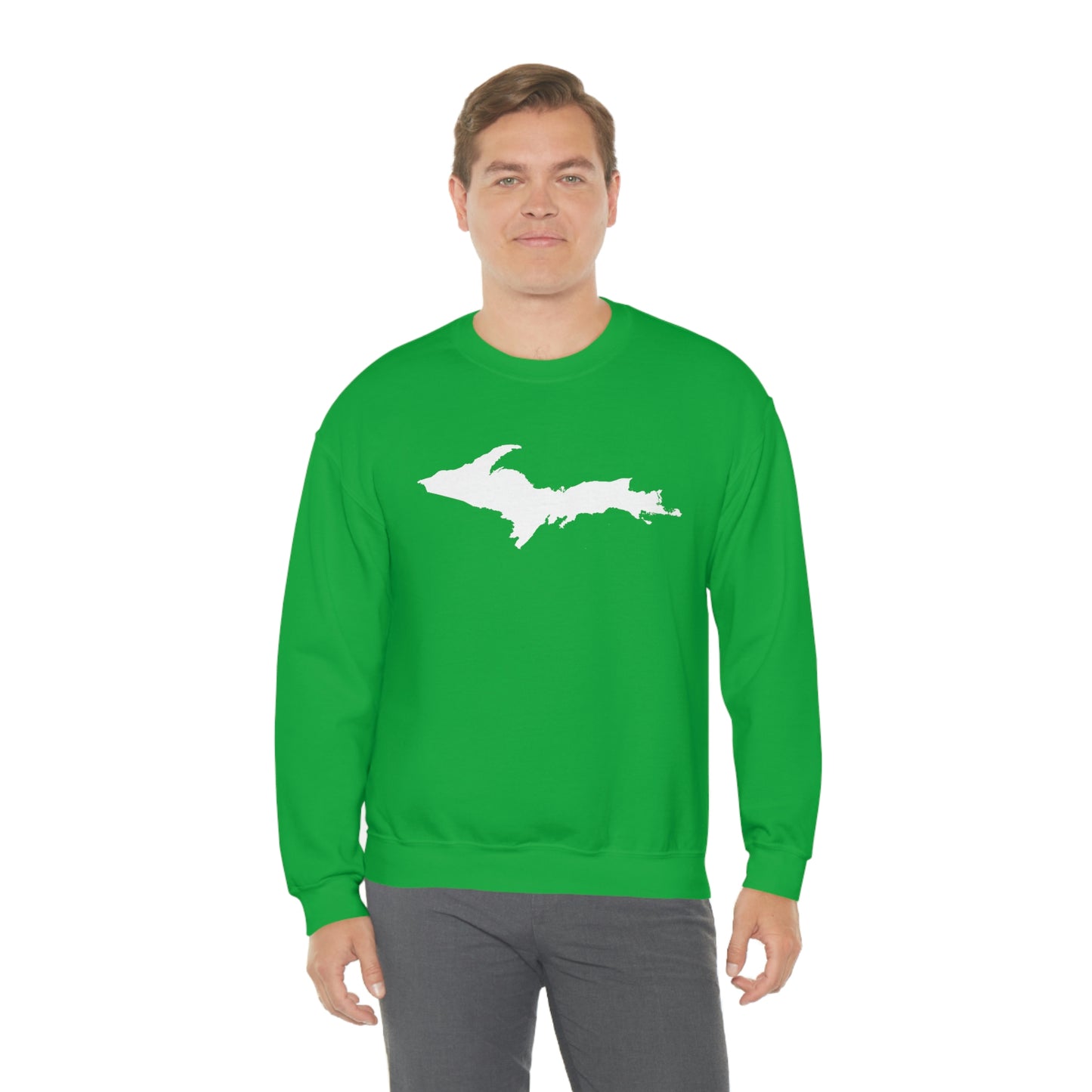 Michigan Upper Peninsula Sweatshirt (w/ UP Outline) | Unisex Standard