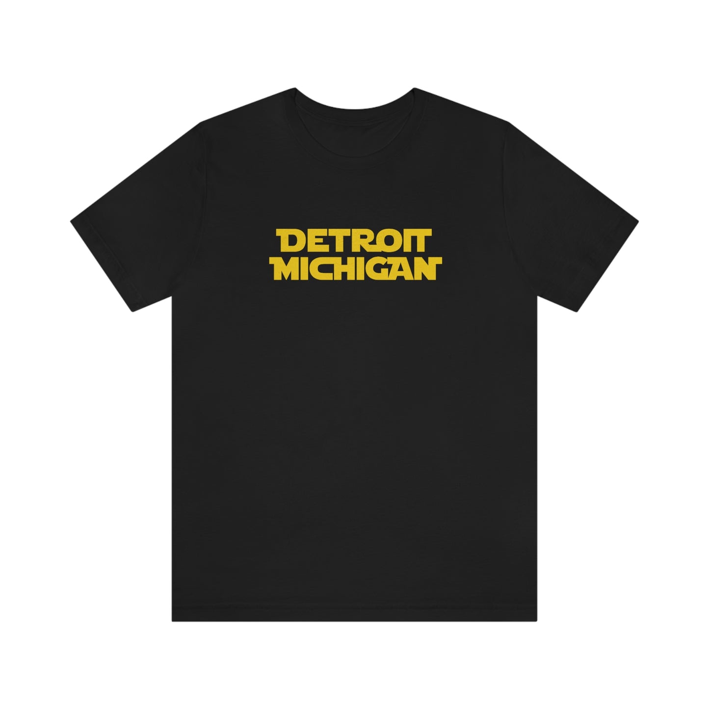 'Detroit Michigan' T-Shirt (1970s Epic Sci-Fi Parody) | Unisex Standard Fit