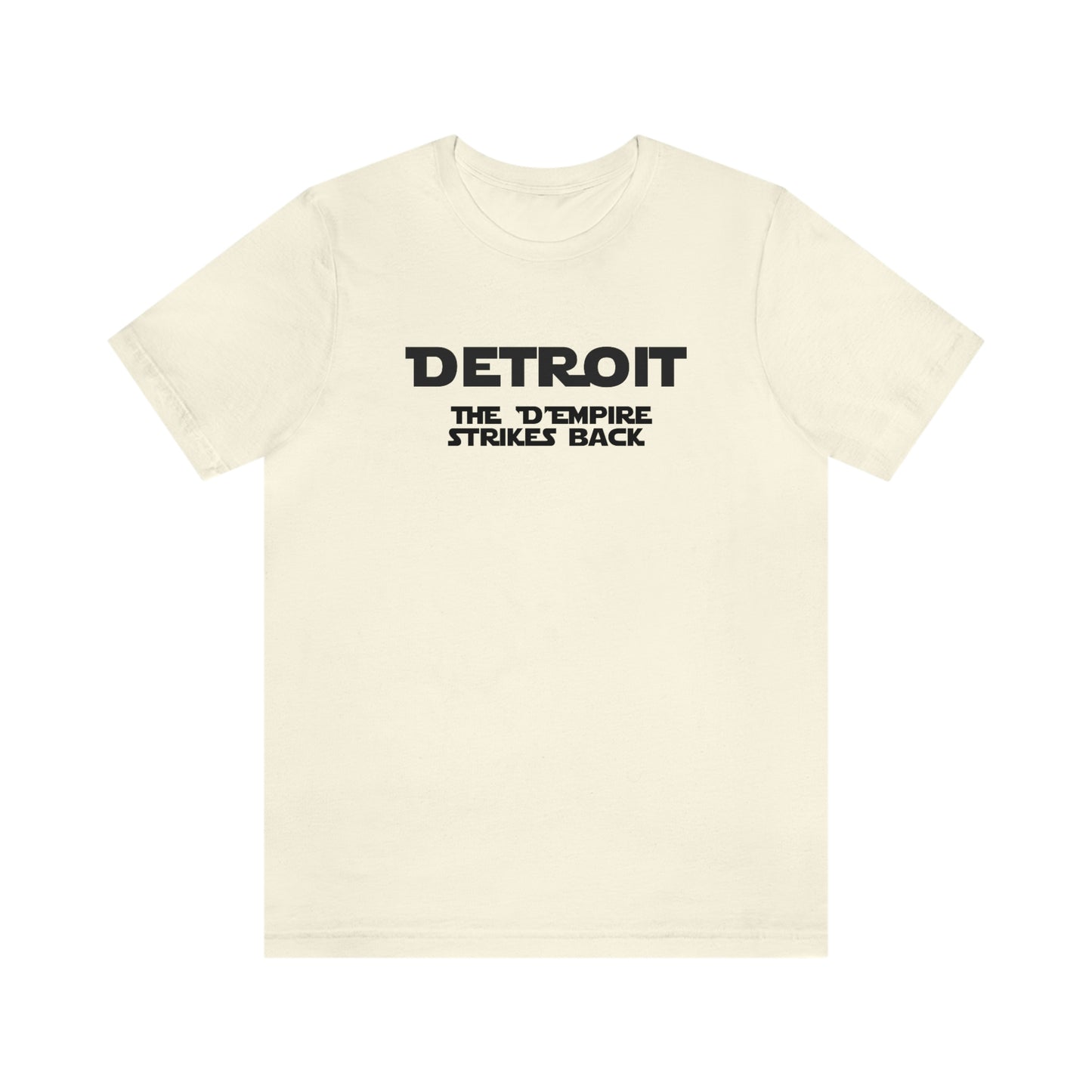 'Detroit the D'Empire Strikes Back' T-Shirt (1970s Sci-Fi Parody) | Unisex Standard Fit