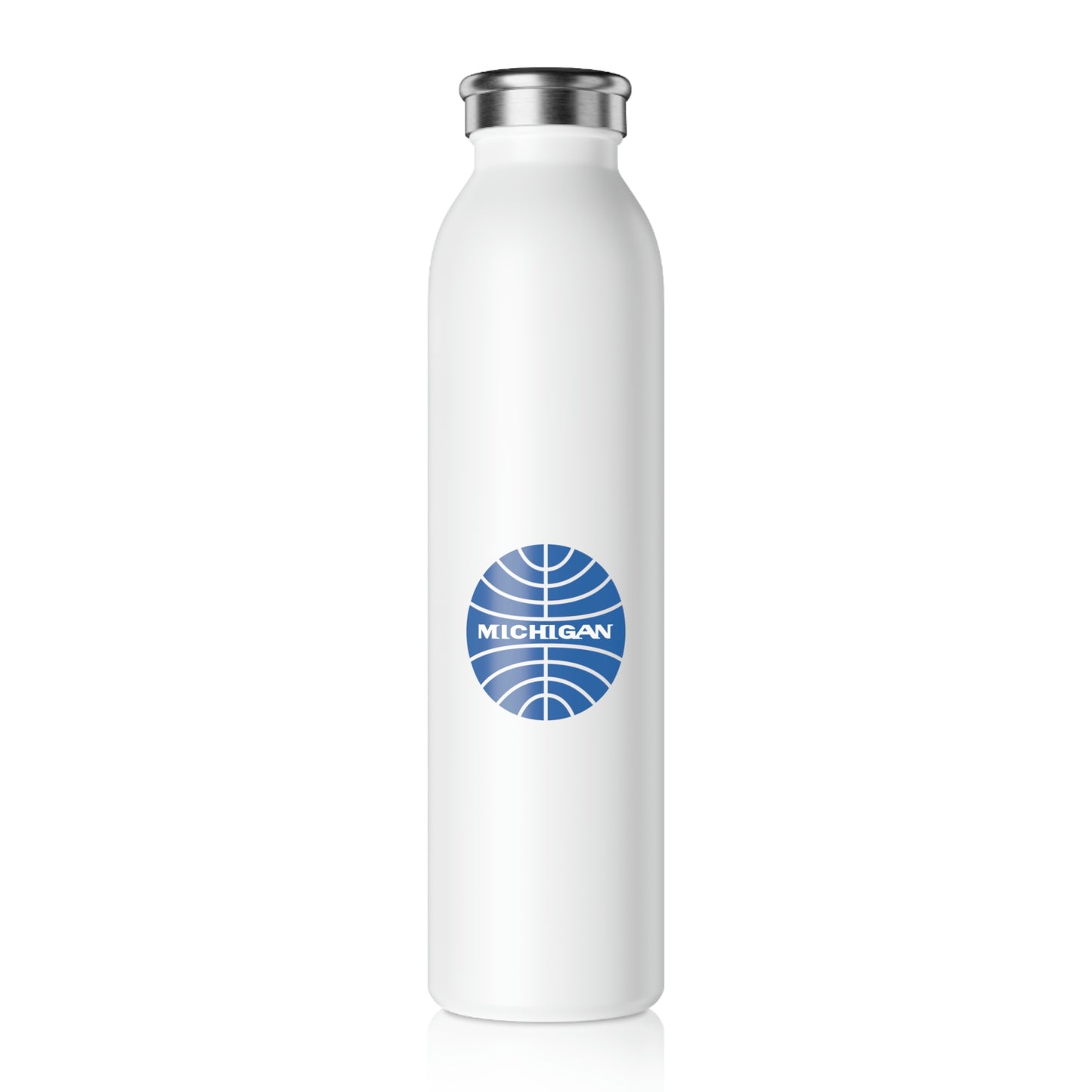 Michigan Water Bottle (Vintage Airline Parody) | 20oz Double-Walled