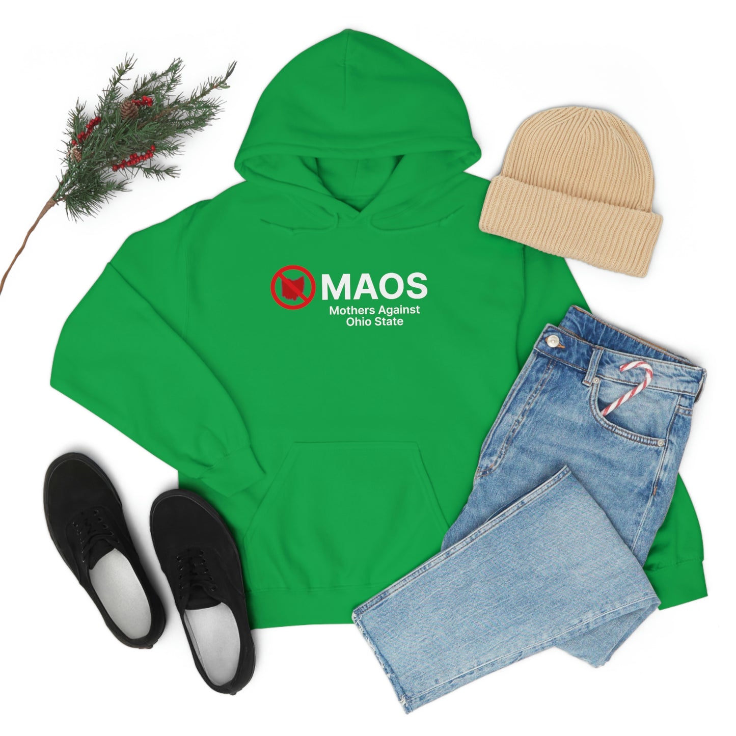 'MAOS Mothers Against Ohio State' Hoodie | Unisex Standard