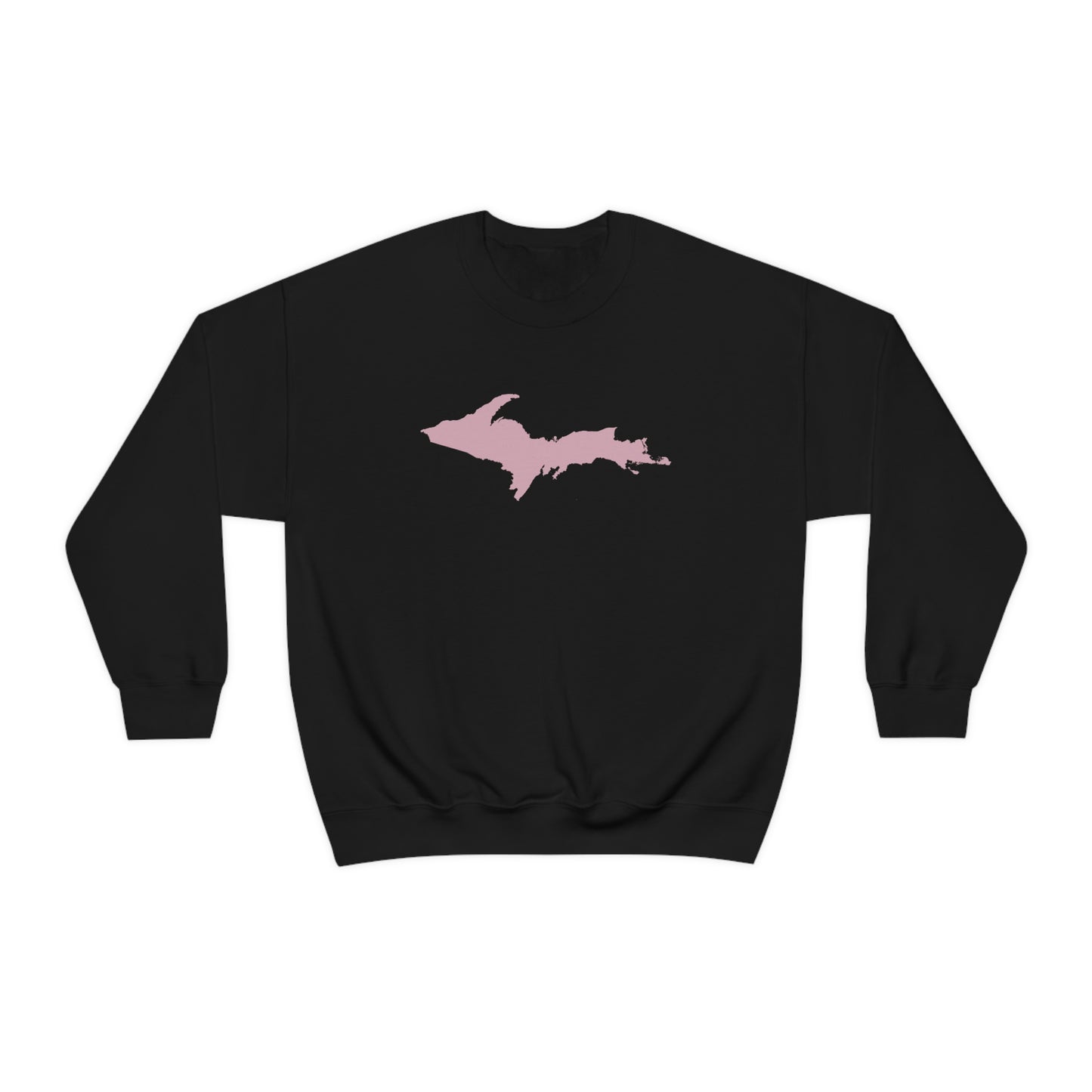 Michigan Upper Peninsula Sweatshirt (w/ Pink UP Outline) | Unisex Standard