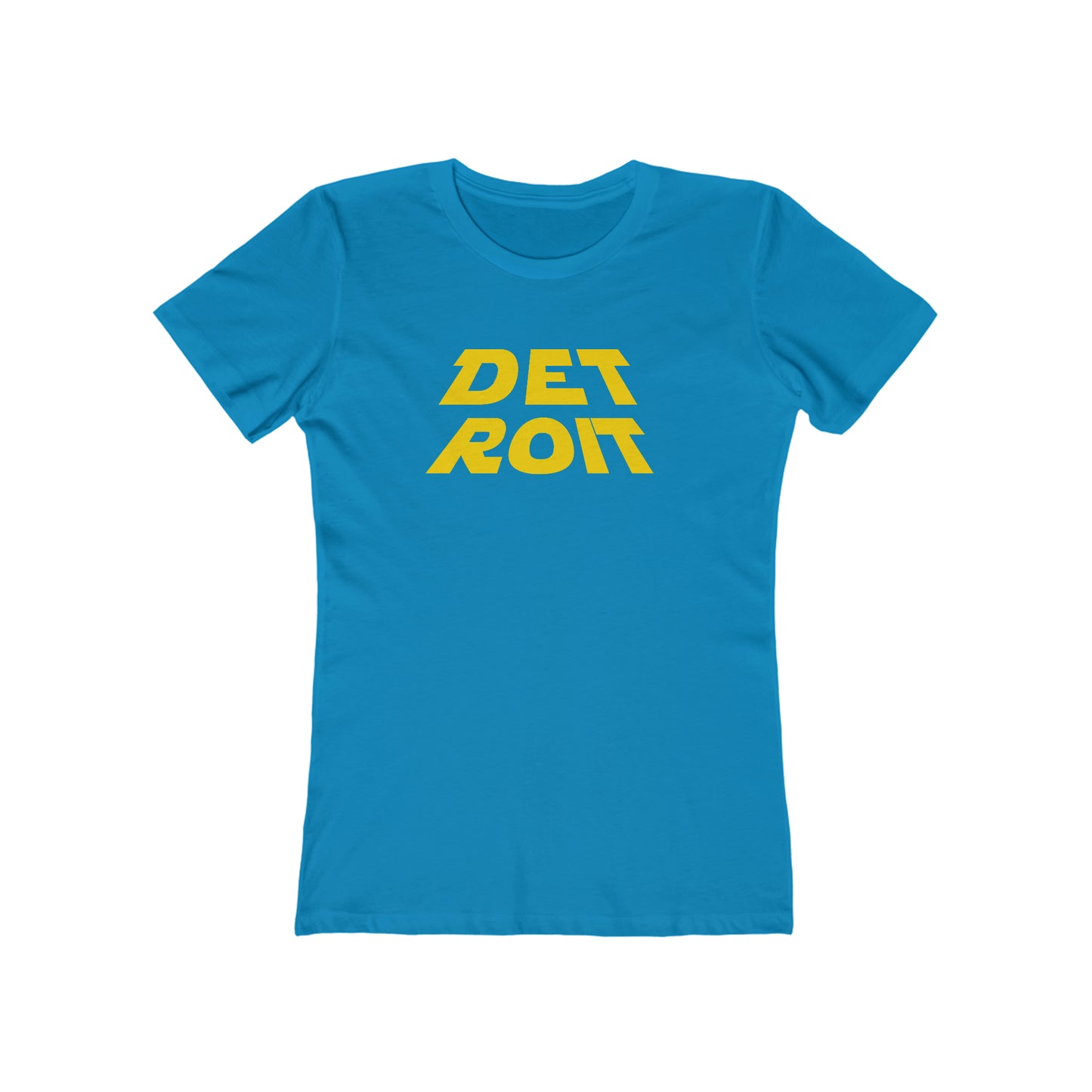 'Detroit 'T-Shirt (1970s Epic Sci-Fi Parody) | Women's Boyfriend Cut