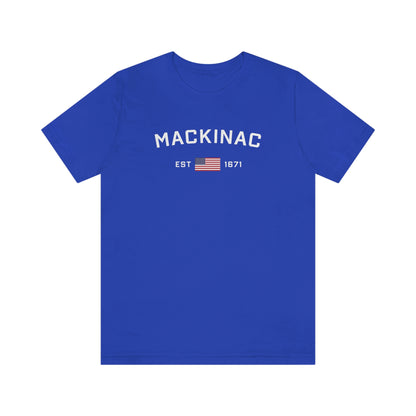 'Mackinac EST 1671' T-Shirt | Unisex Standard Fit