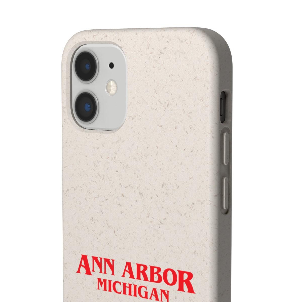 'Ann Arbor Michigan' Phone Cases (1980s Drama Parody) | Android & iPhone - Circumspice Michigan
