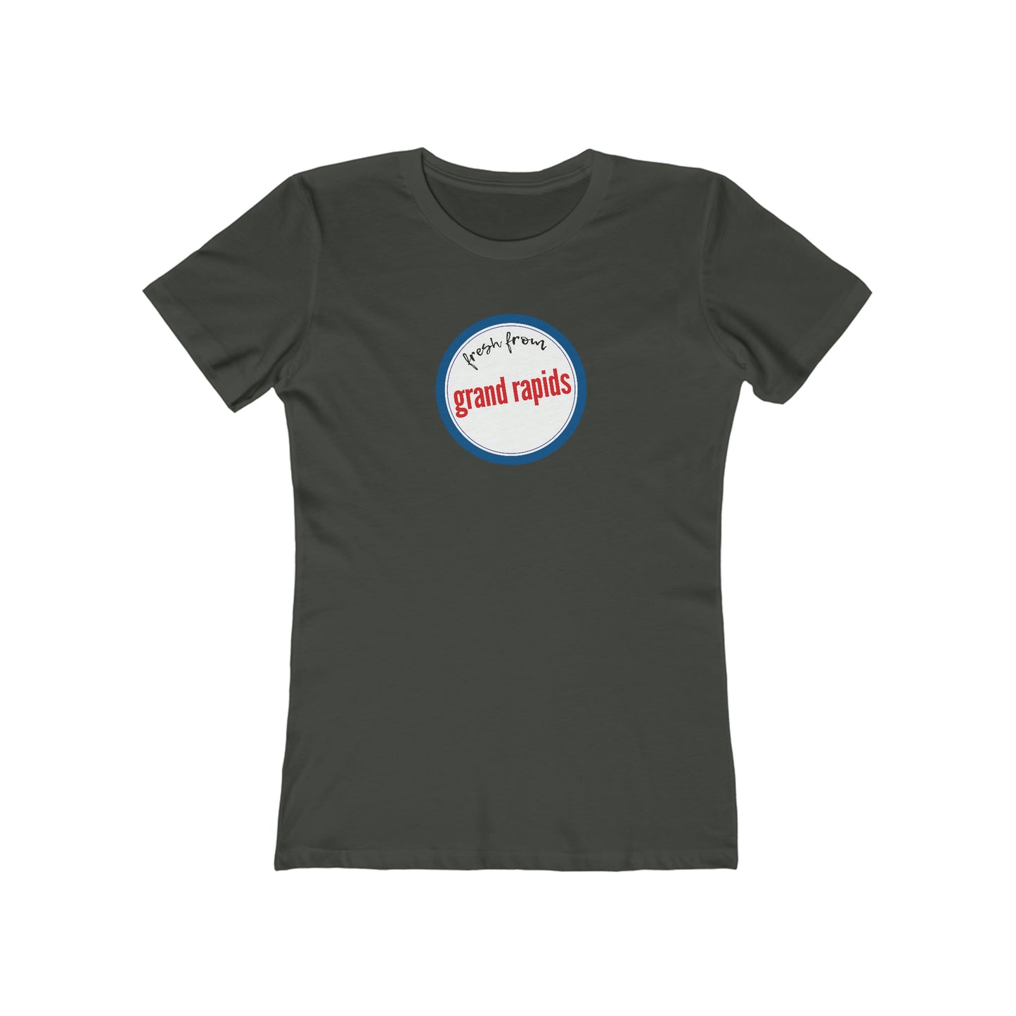 'Fresh From Grand Rapids' T-Shirt | Women's Boyfriend Cut