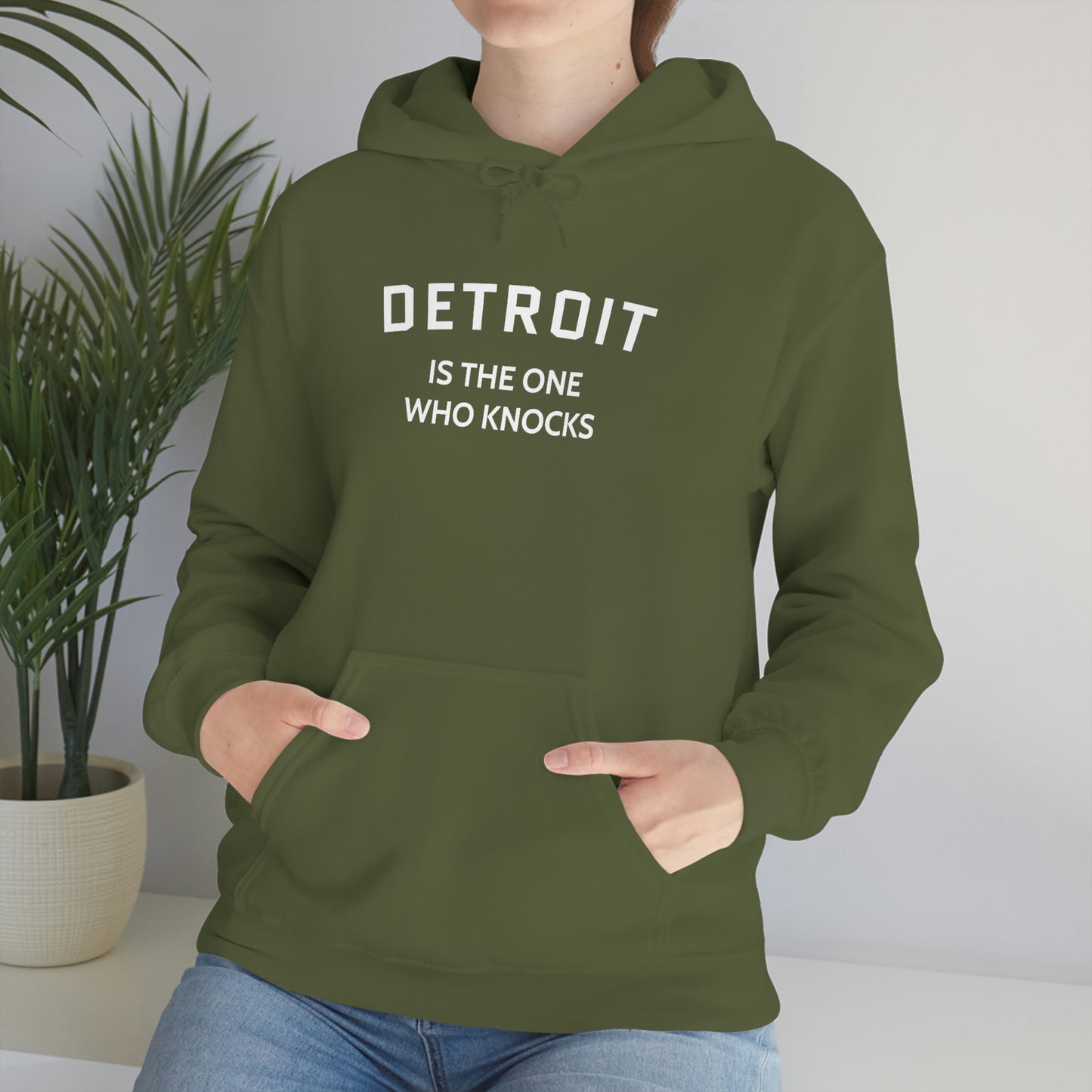 'Detroit Is The One Who Knocks'  Hoodie | Unisex Standard