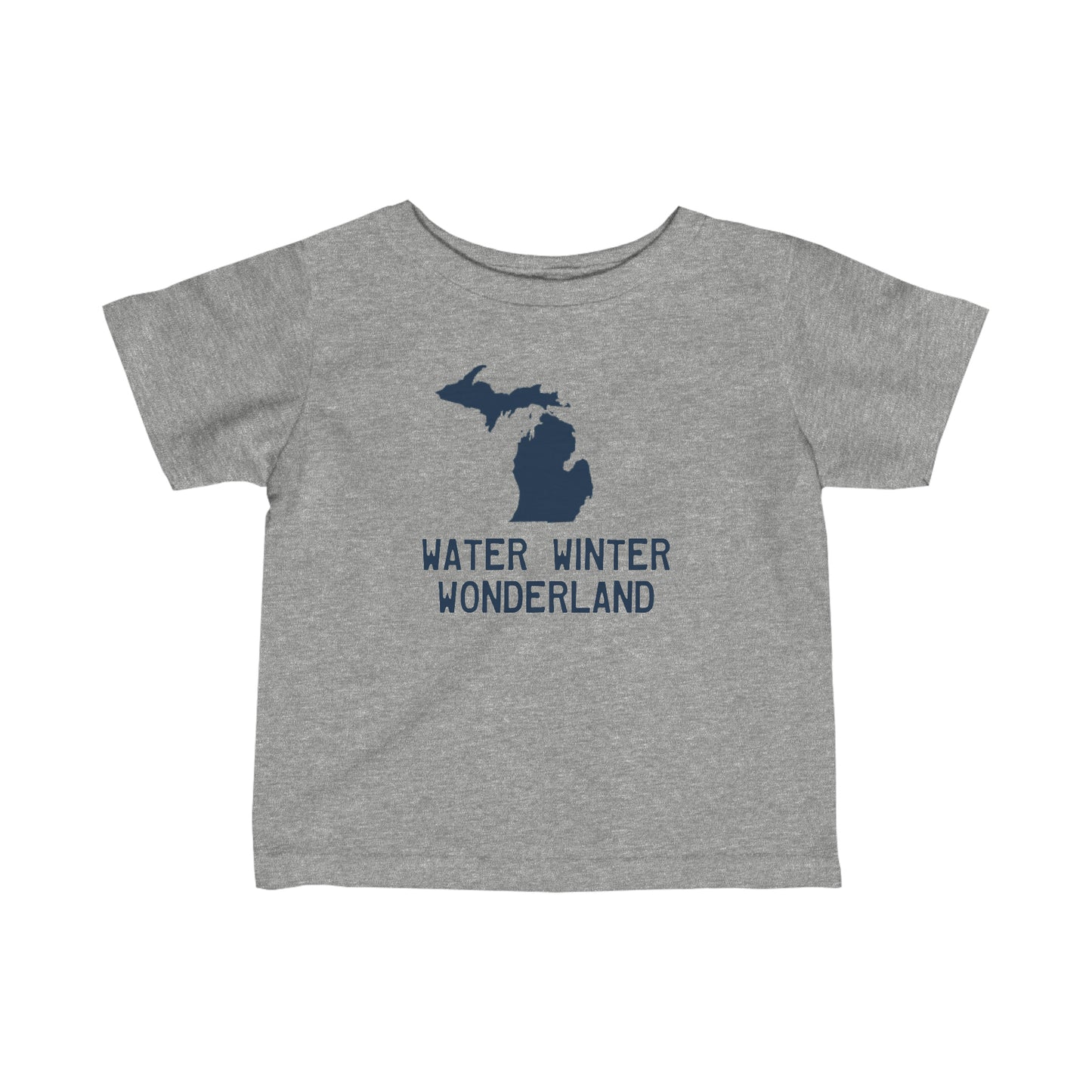 Michigan 'Winter Water Wonderland' T-Shirt |  Infant Short Sleeve