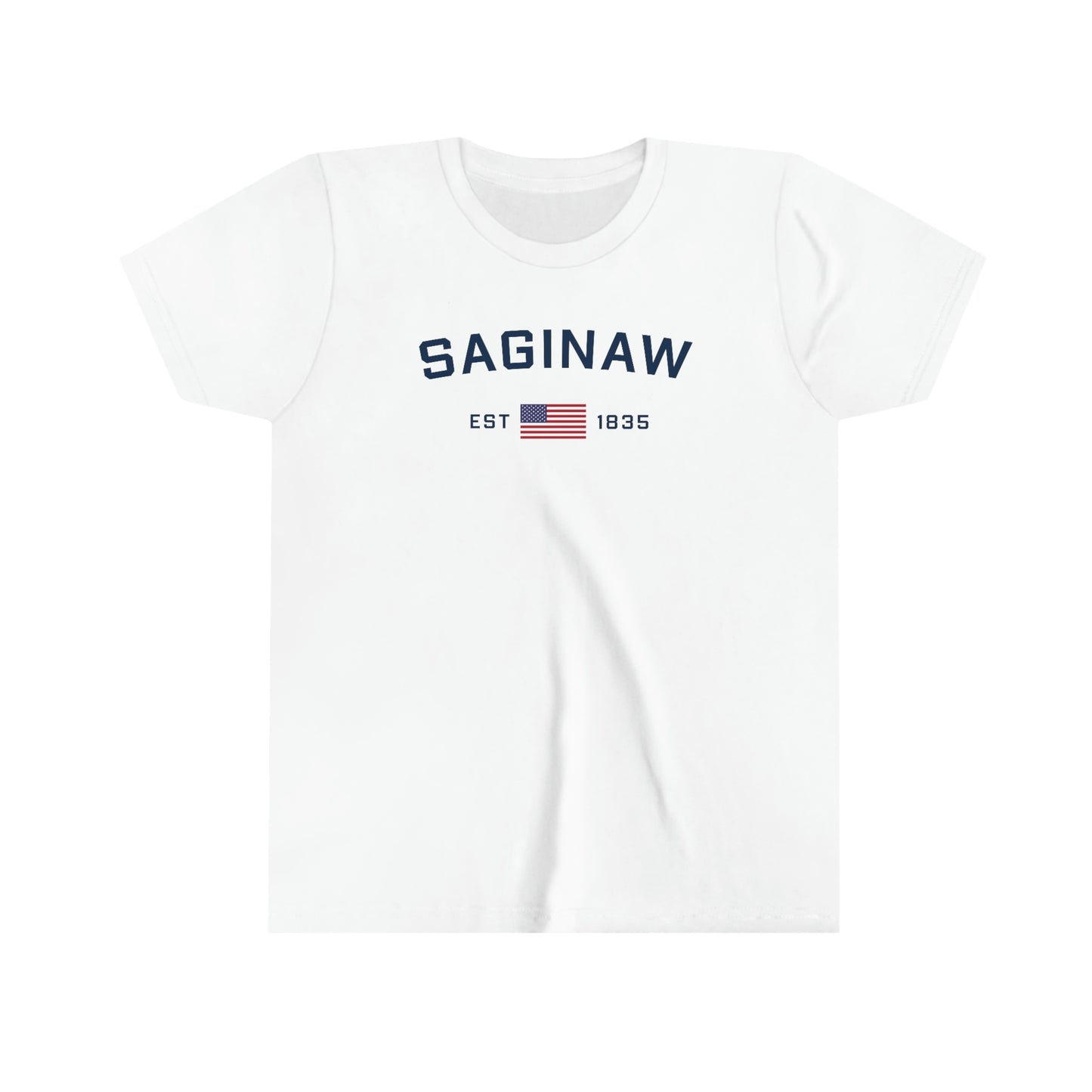 'Saginaw EST 1835' T-Shirt | Youth Short Sleeve