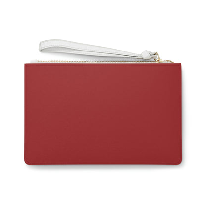 Michigan Upper Peninsula Clutch Bag (Thimbleberry Red w/UP Outline)