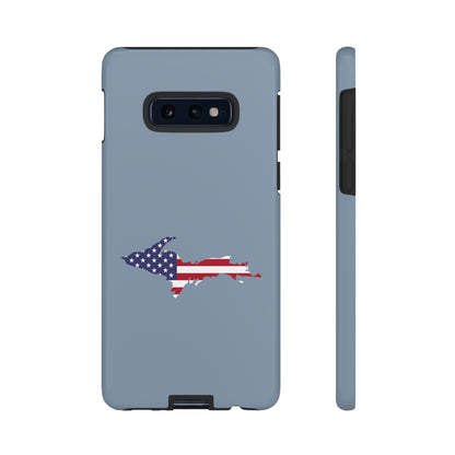 Michigan Upper Peninsula Tough Phone Case (B-24 Liberator w/ UP USA Flag Outline) | Samsung & Pixel Android