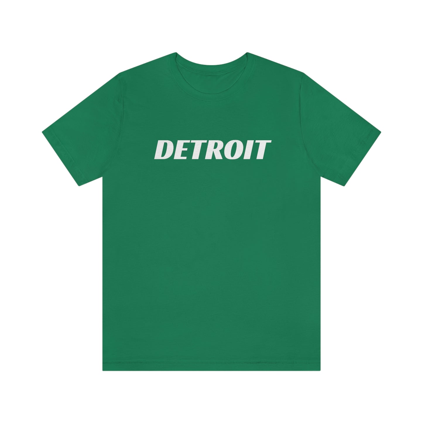 'Detroit' T-Shirt (Racing Font) | Unisex Standard Fit