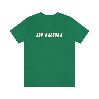 'Detroit' T-Shirt (Racing Font) | Unisex Standard Fit