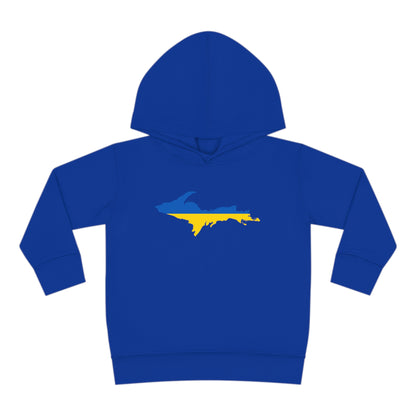 Michigan Upper Peninsula Hoodie (w/ UP Ukraine Flag Outline) | Unisex Toddler