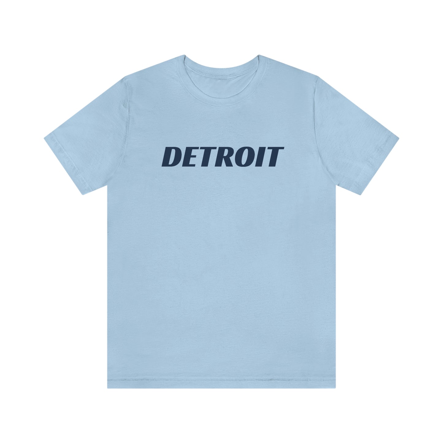 'Detroit' T-Shirt (Racing Font) | Unisex Standard Fit