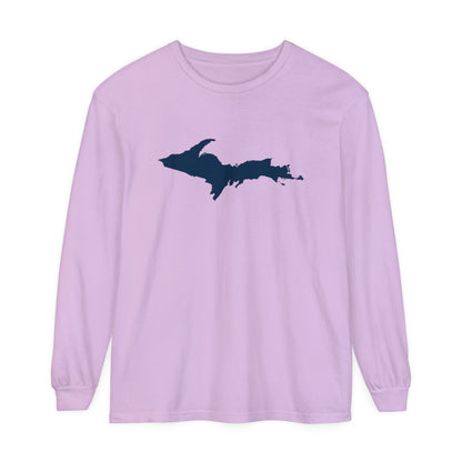 Michigan Upper Peninsula Garment-Dyed T-Shirt | Unisex Long Sleeve