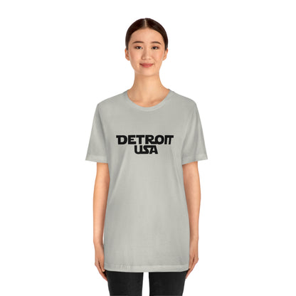 'Detroit USA' T-Shirt (1970s Epic Sci-Fi Parody) | Unisex Standard Fit