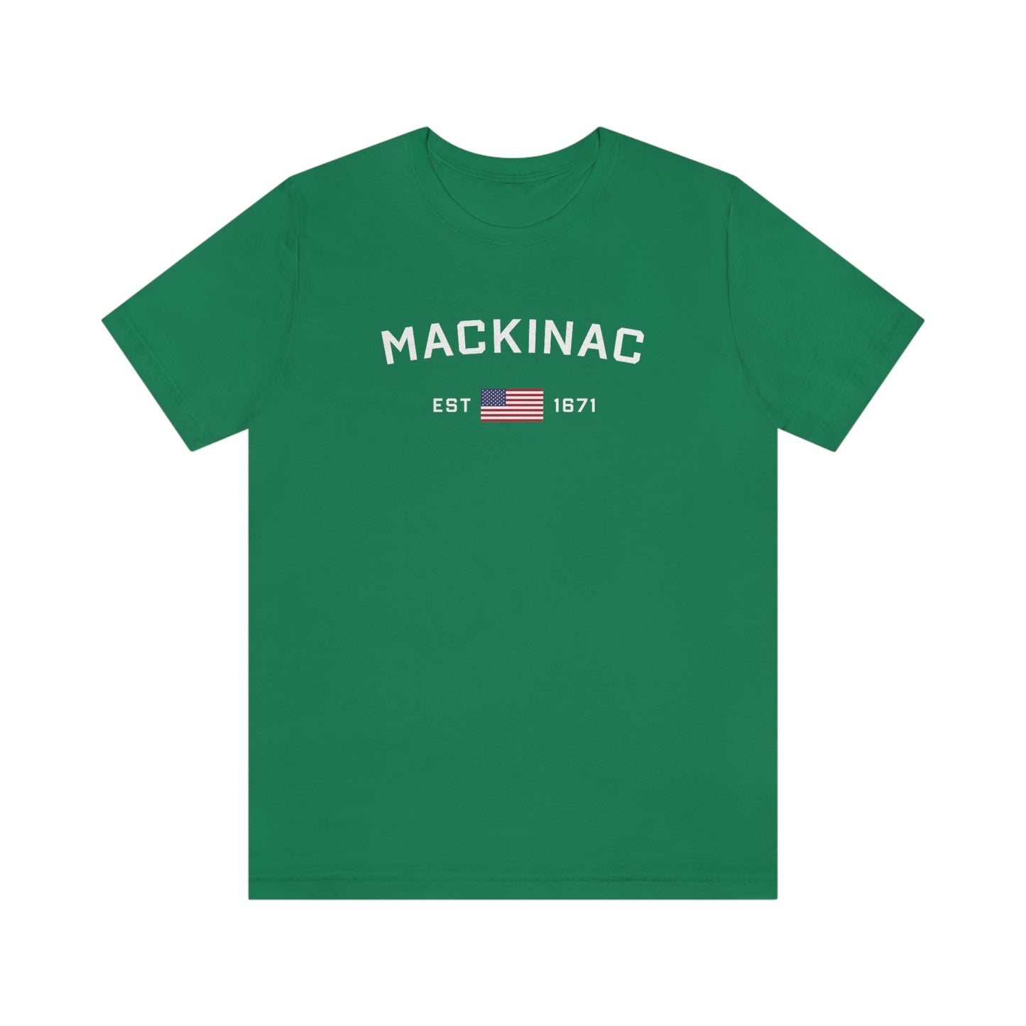 'Mackinac EST 1671' T-Shirt | Unisex Standard Fit