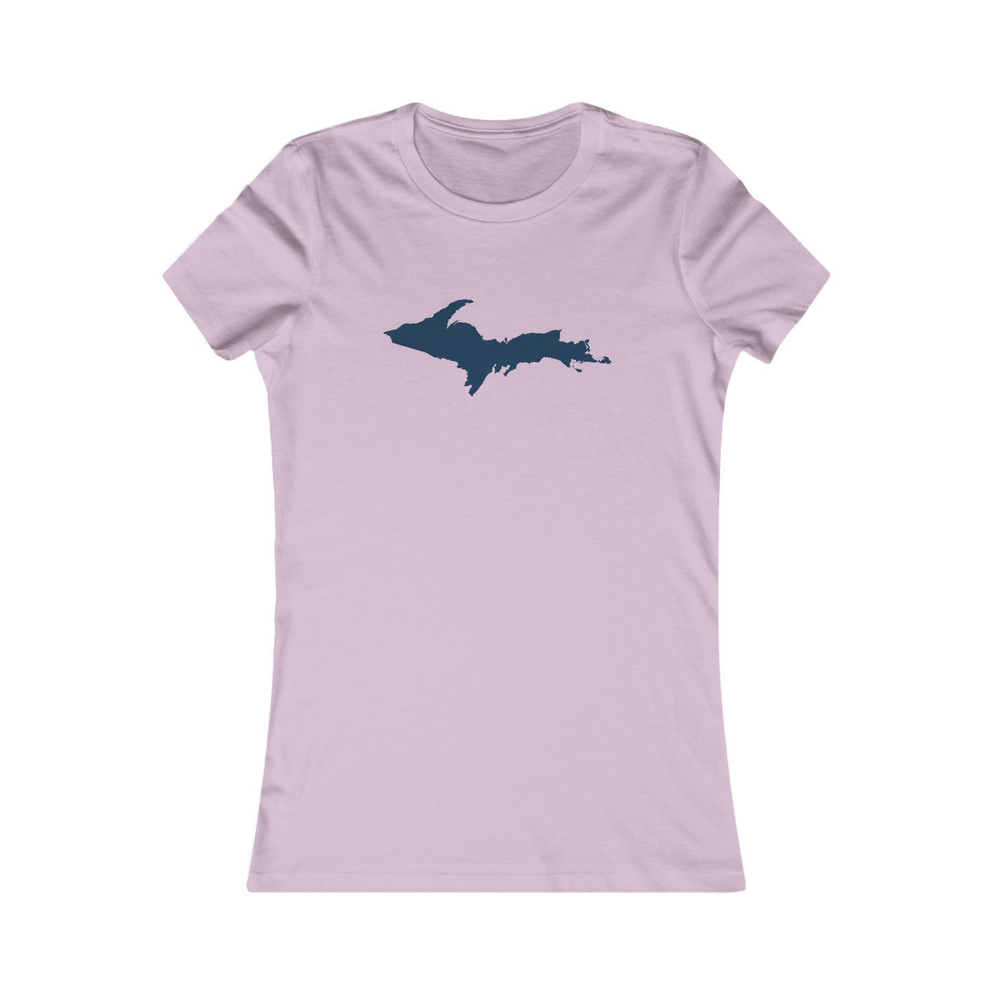 Michigan Upper Peninsula T-Shirt (w/ UP Outline) | Women's Slim Fit