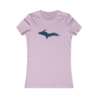 Michigan Upper Peninsula T-Shirt (w/ UP Outline) | Women's Slim Fit