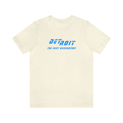 Detroit the Next Generation' T-Shirt (1990s Sci-Fi Parody) | Unisex Standard Fit