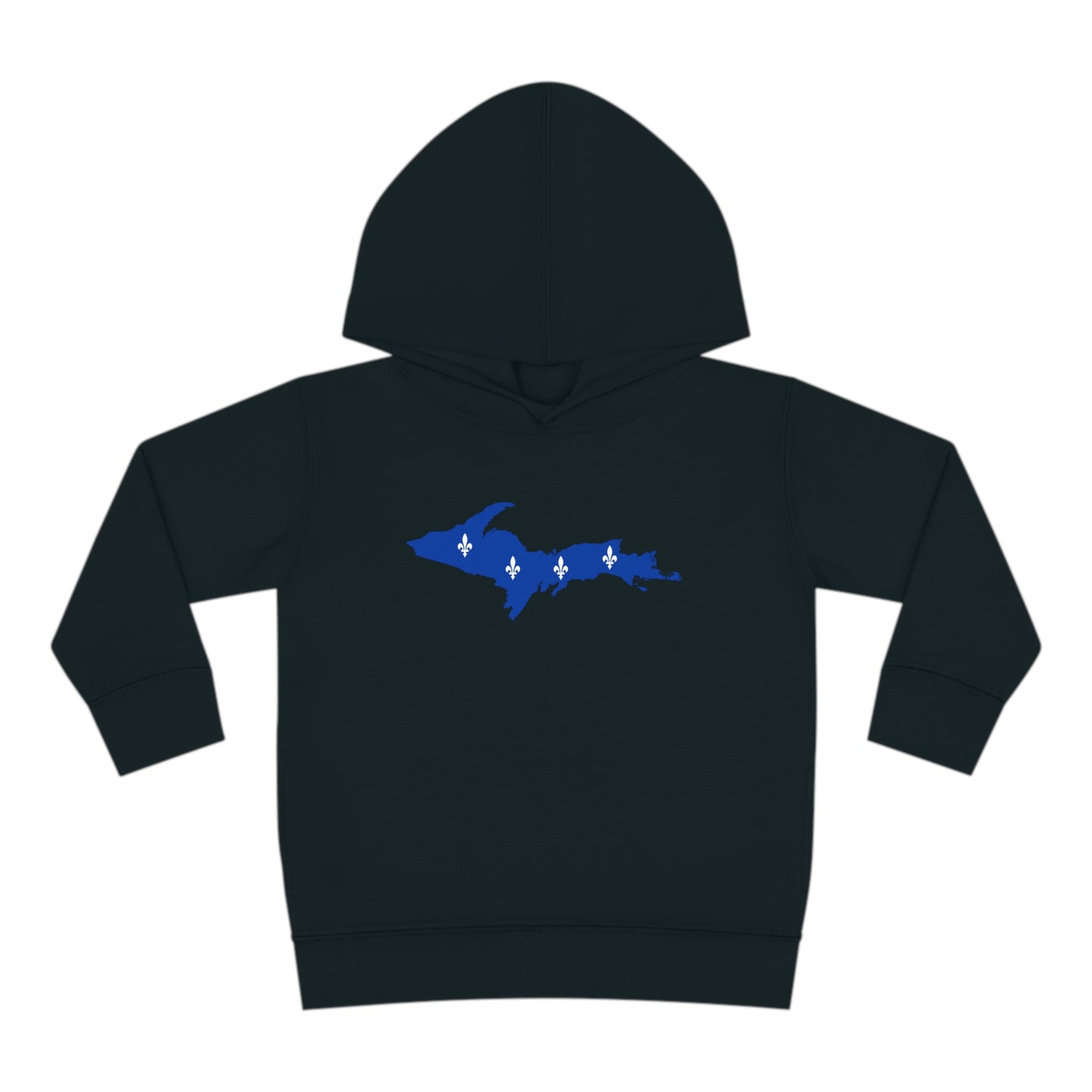 Michigan Upper Peninsula Hoodie (w/ UP Quebec Flag Outline) | Unisex Toddler