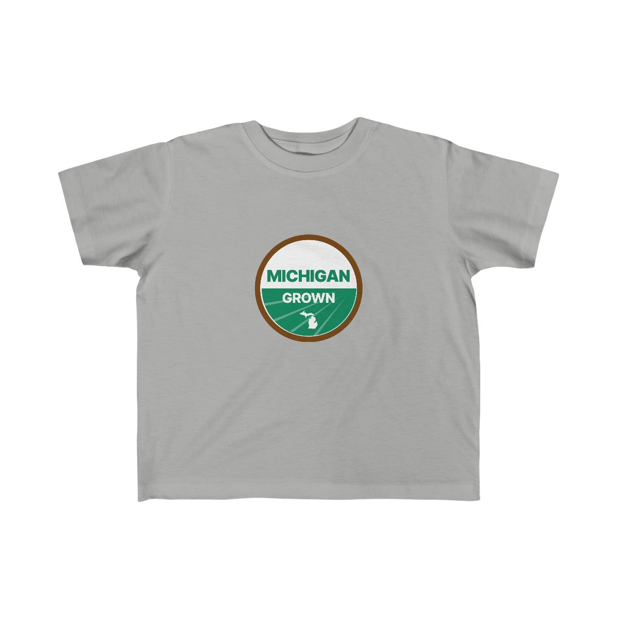 'Michigan Grown' T-Shirt | Toddler Short Sleeve - Circumspice Michigan