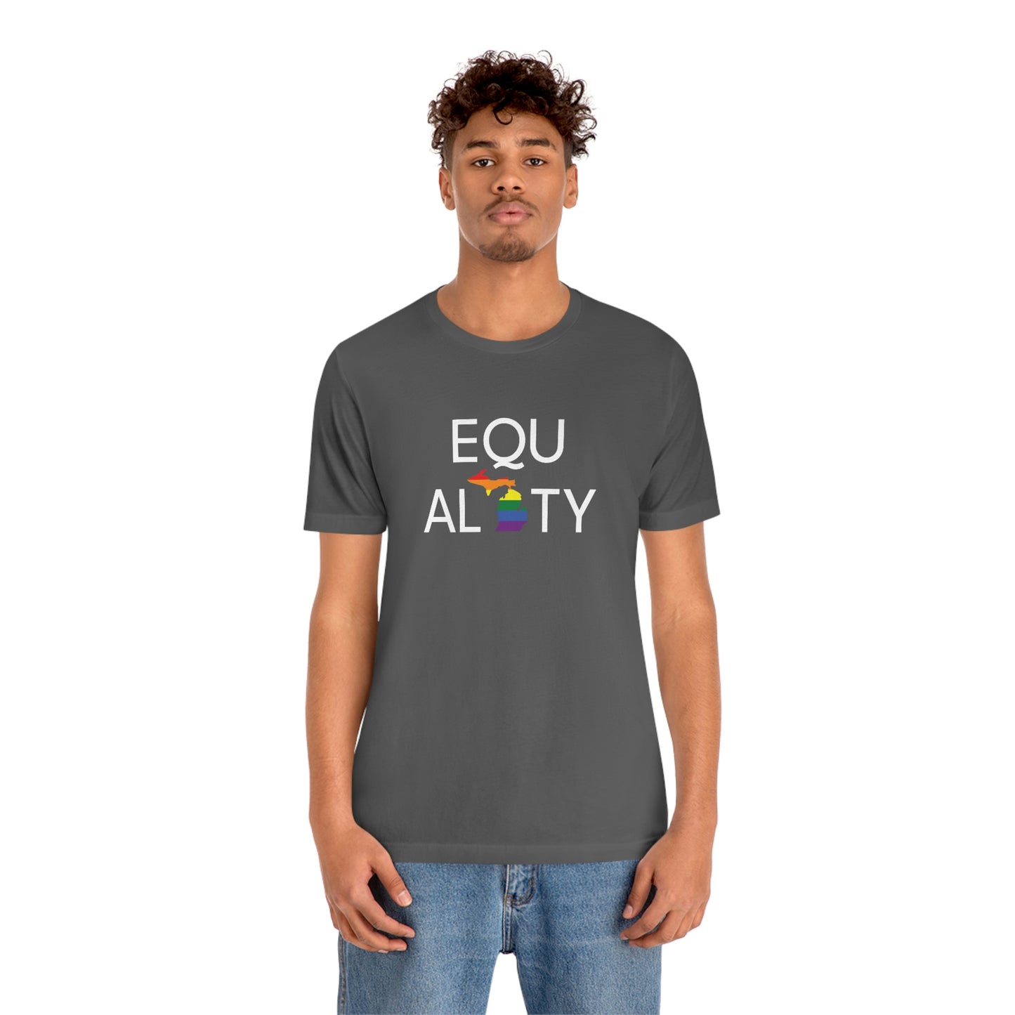 'Equality' Michigan LGBTQ Pride T-Shirt | Unisex Standard Cut