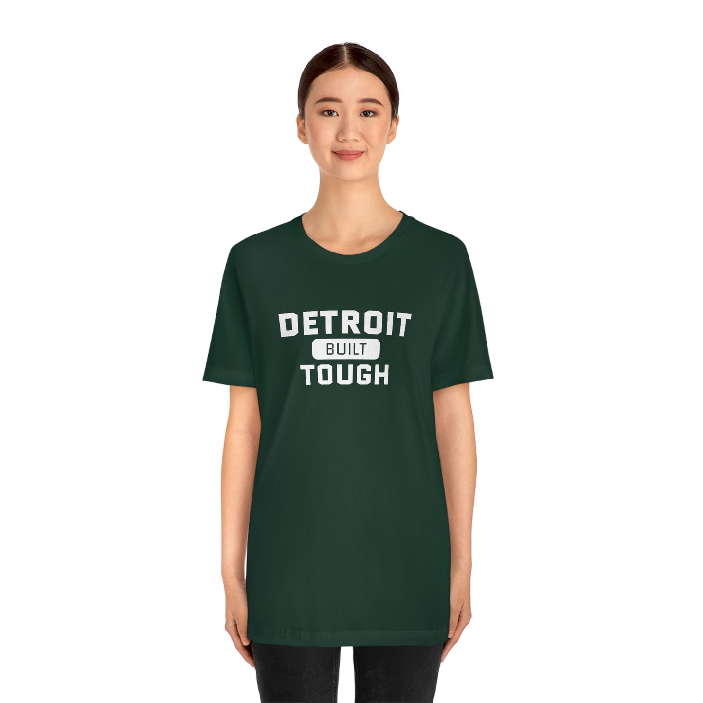 'Built Detroit Tough' T-Shirt | Unisex Standard Fit