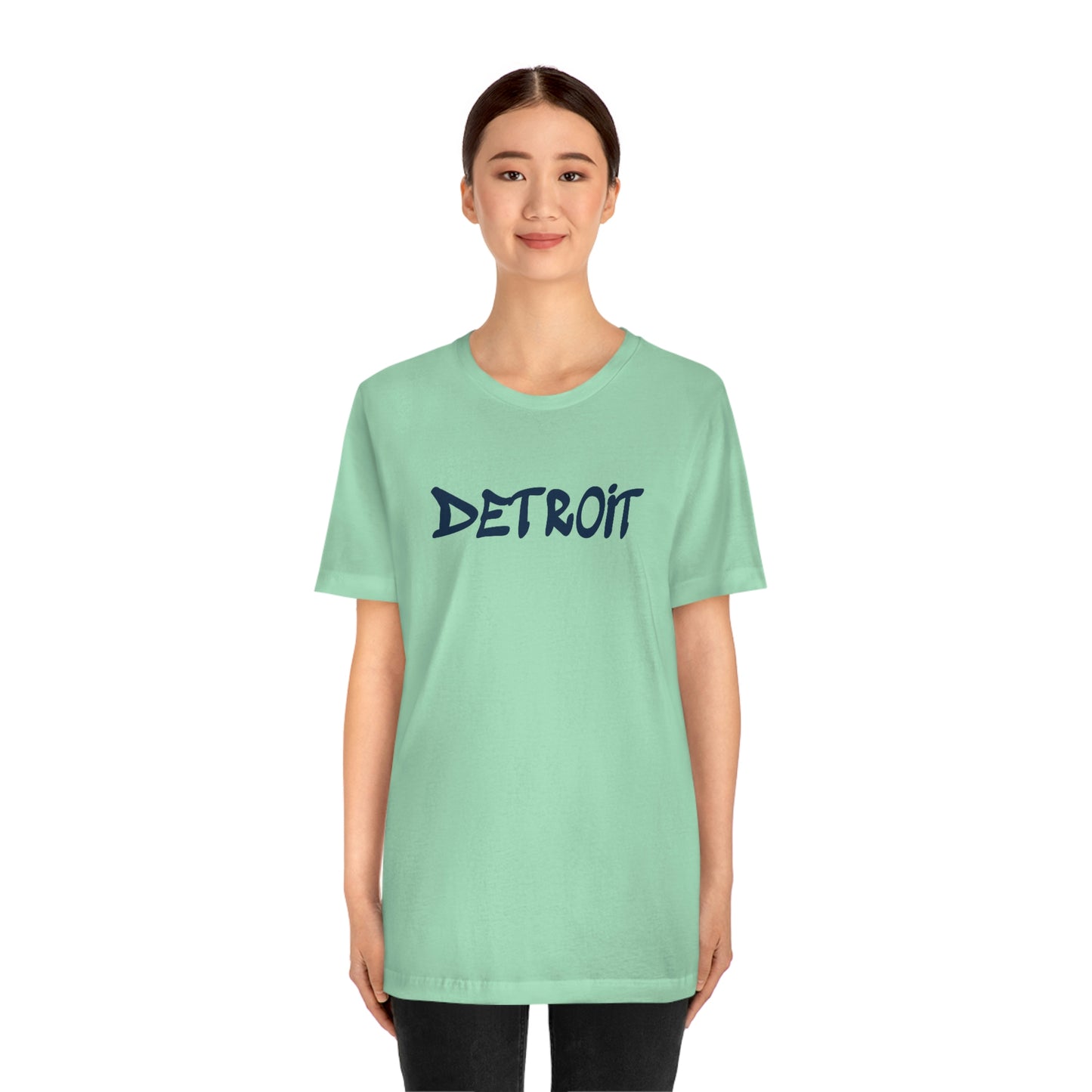 'Detroit' T-Shirt (1980s Hip Hop Font) | Unisex Standard Fit