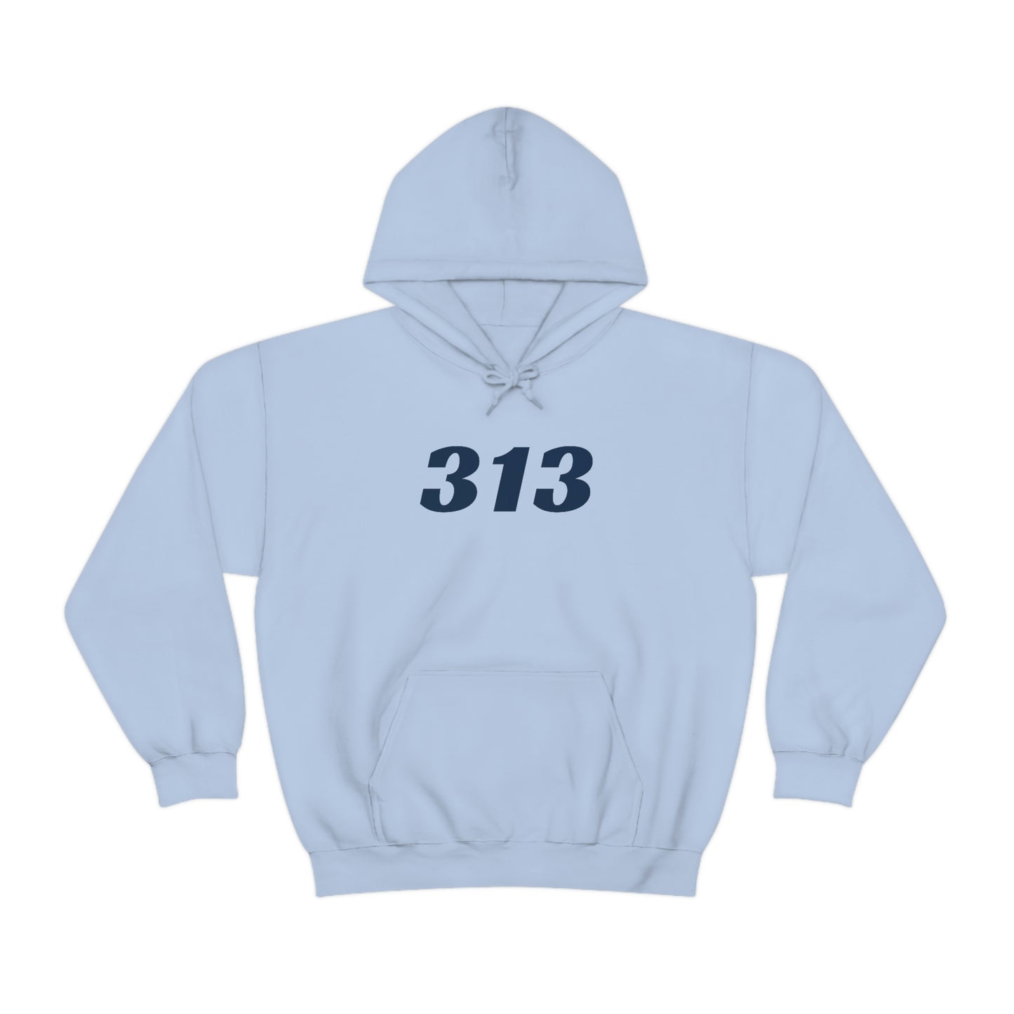 Detroit '313' Hoodie (Racing Font) | Unisex Standard