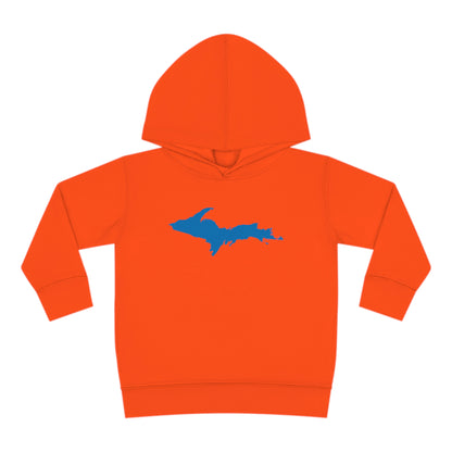 Michigan Upper Peninsula Hoodie (w/ Azure UP Outline) | Unisex Toddler