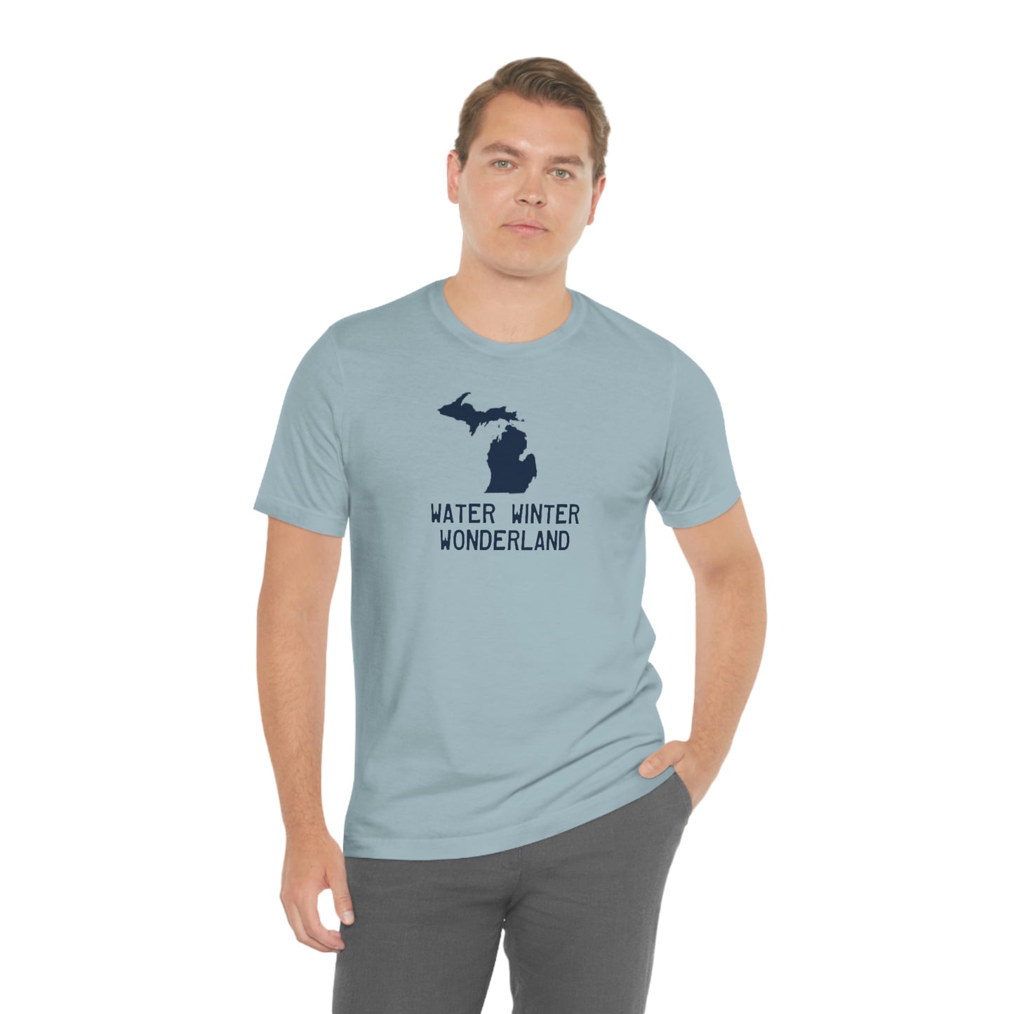 Michigan 'Water Winter Wonderland' T-Shirt | Unisex Standard Fit