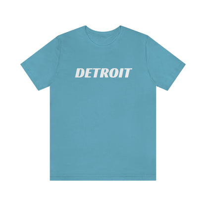 'Detroit' T-Shirt (Racing Font) | Unisex Standard Fit