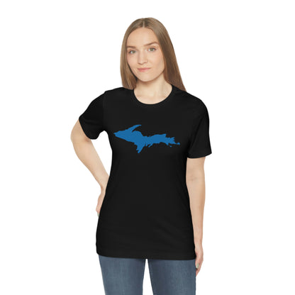 Michigan Upper Peninsula T-Shirt (w/ Azure UP Outline) | Unisex Standard Fit