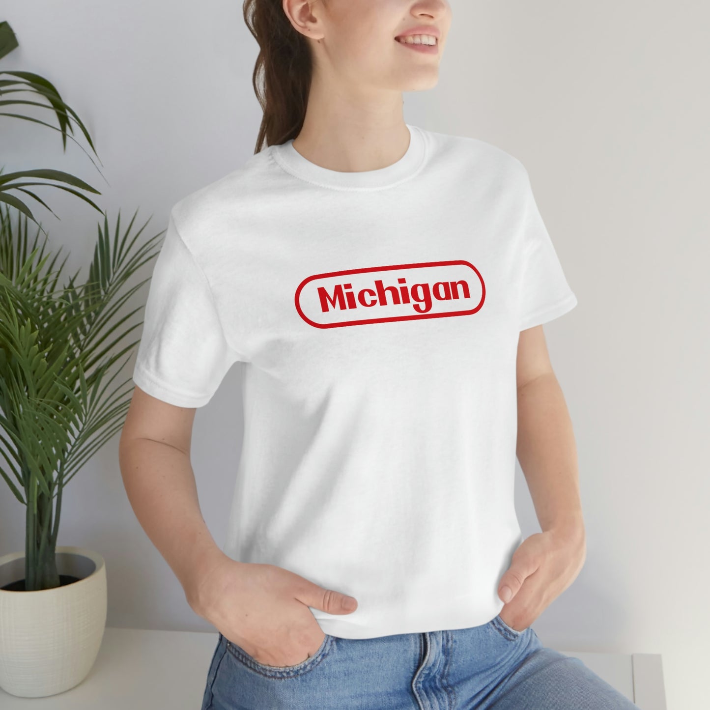 'Michigan' T-Shirt (Video Game Parody) | Unisex Standard Fit