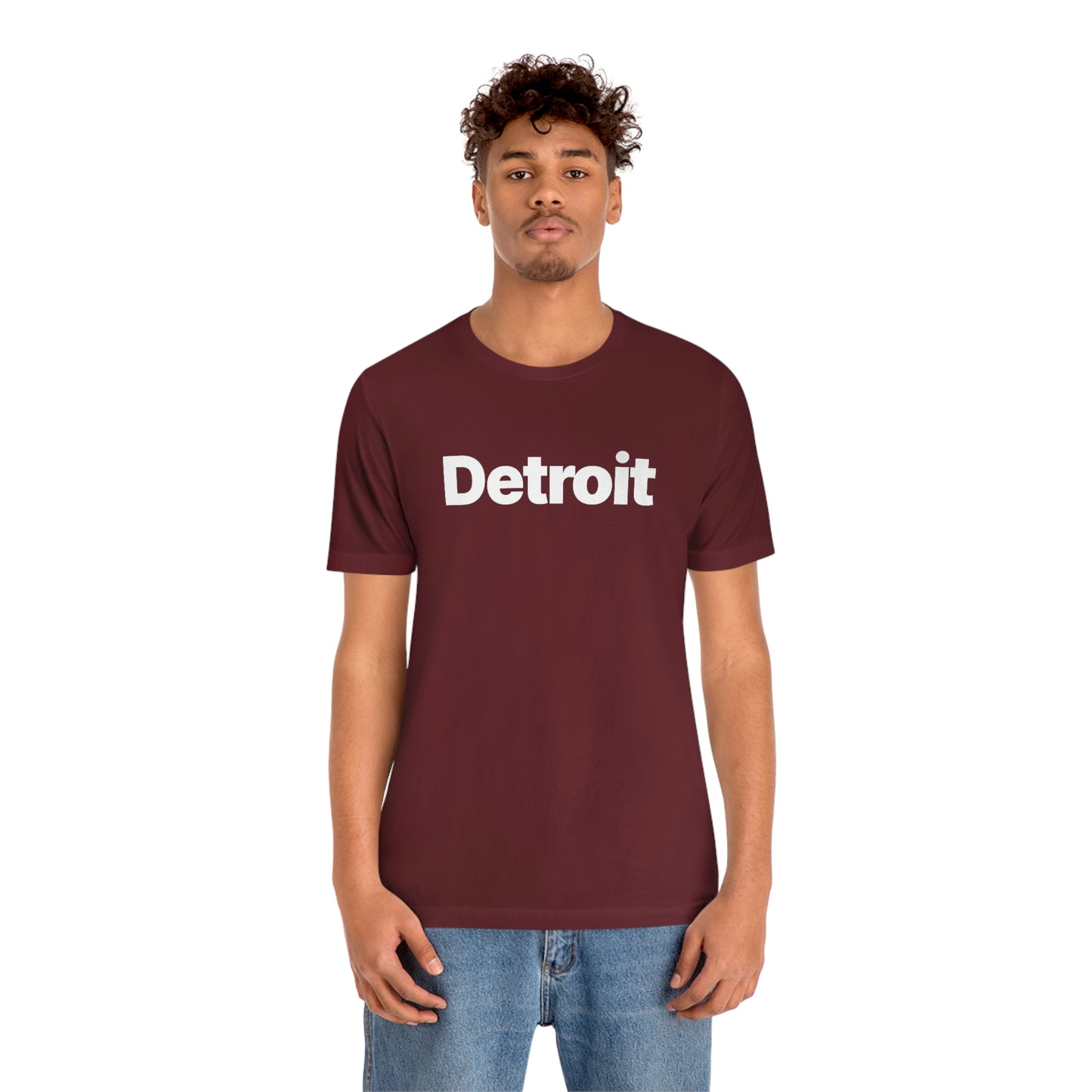 'Detroit' T-Shirt (Small SUV Parody Font) | Unisex Standard Fit